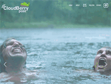 Tablet Screenshot of cloudberrypost.com